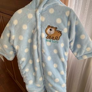 Snowsuit Bear Hooded Jumpsuit